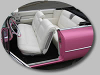 1959 pink cadillac convertible