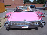 Pink Cadillac Convertible movie car